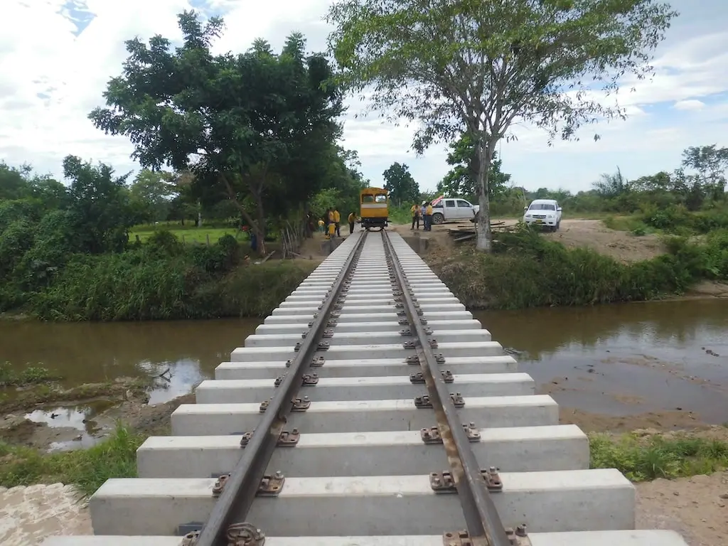 Traviesas para puentes